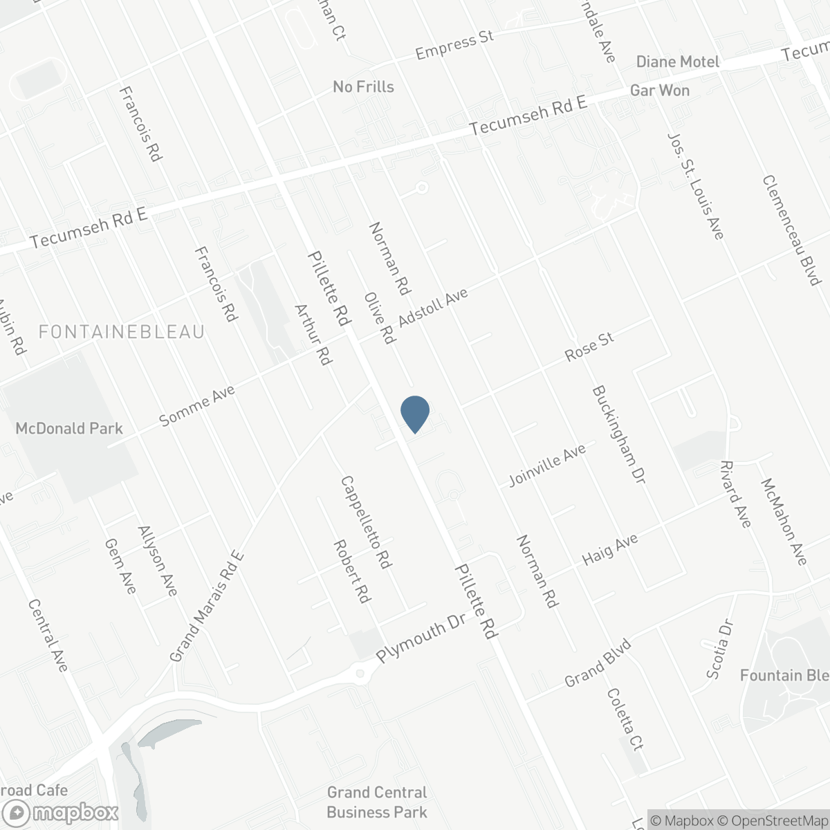 2592 Pillette Unit# 206, Windsor, Ontario N8T 3R5